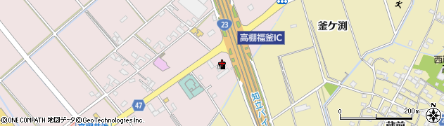 株式会社西日本宇佐美　東海支店２３号安城給油所周辺の地図