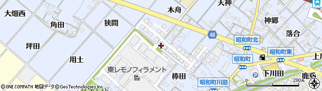 岡崎中日ハウジングセンター周辺の地図