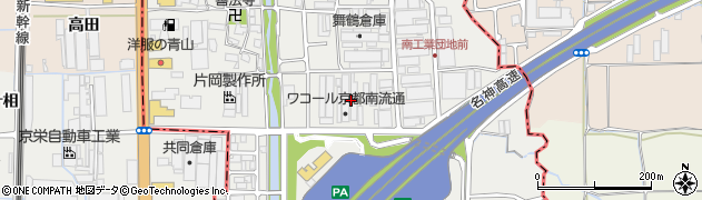京都府京都市南区久世東土川町周辺の地図