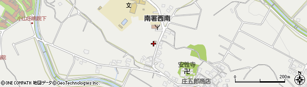 四日市南警察署　小山田警察官駐在所周辺の地図
