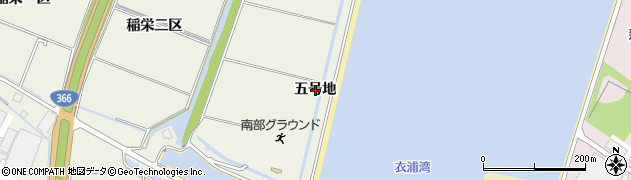 愛知県知多郡東浦町藤江五号地周辺の地図