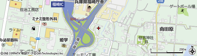 兵庫県神崎郡福崎町南田原1993周辺の地図