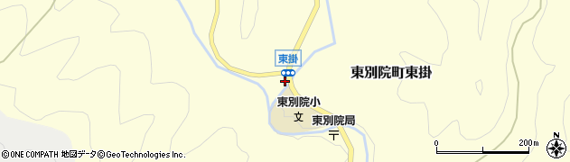 亀岡警察署東別院駐在所周辺の地図