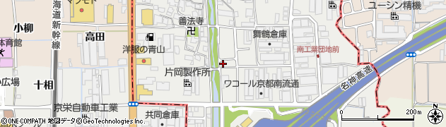 京都府京都市南区久世東土川町316周辺の地図