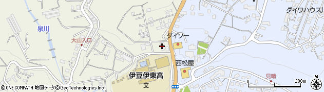 コバック伊東店周辺の地図