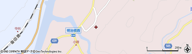愛知県新城市大野宮ノ前周辺の地図