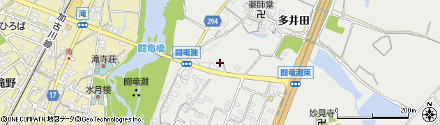 兵庫県加東市多井田483周辺の地図