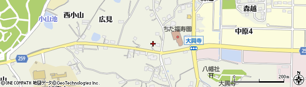 愛知県知多市大興寺平井230周辺の地図