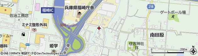 兵庫県神崎郡福崎町南田原1989周辺の地図