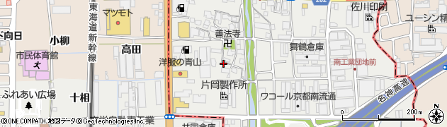京都府京都市南区久世東土川町155周辺の地図