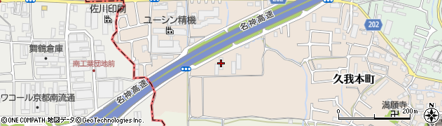 京都麻業株式会社周辺の地図