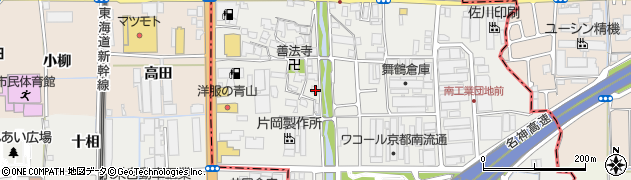 京都府京都市南区久世東土川町174周辺の地図