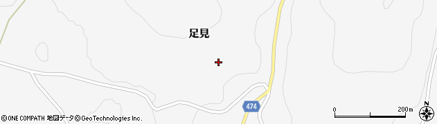 岡山県新見市足見2524周辺の地図