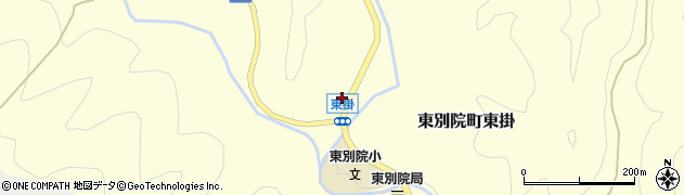 京都府亀岡市東別院町東掛（一アン）周辺の地図