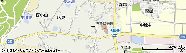 愛知県知多市大興寺平井232周辺の地図