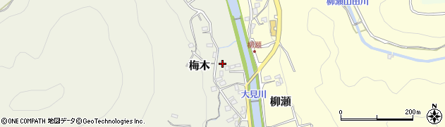 静岡県伊豆市梅木466周辺の地図