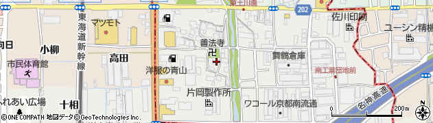 京都府京都市南区久世東土川町163周辺の地図