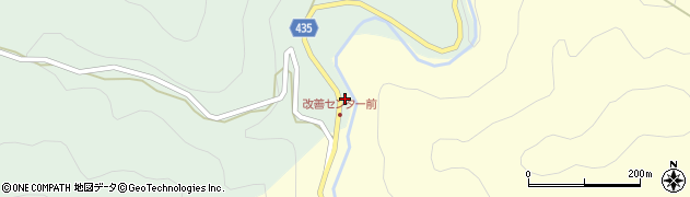 愛知県新城市作手高松（柿平）周辺の地図