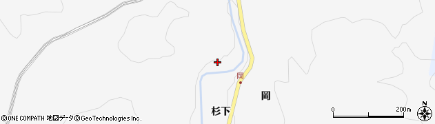 愛知県新城市富保（荒井前）周辺の地図