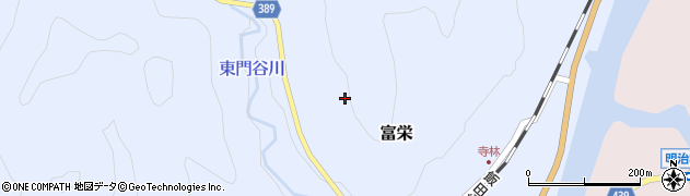 愛知県新城市富栄（寺下）周辺の地図