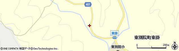 京都府亀岡市東別院町東掛曽和1周辺の地図