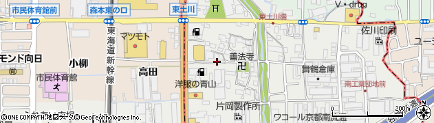 京都府京都市南区久世東土川町87周辺の地図