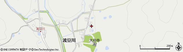 兵庫県三田市波豆川597周辺の地図