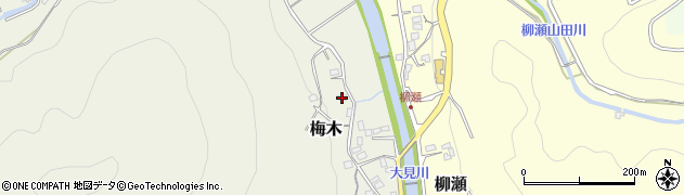 静岡県伊豆市梅木1031周辺の地図