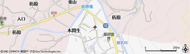 兵庫県川辺郡猪名川町木間生23周辺の地図