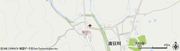 兵庫県三田市波豆川697周辺の地図