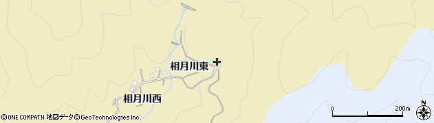 京都府宇治市西笠取（相月川東）周辺の地図