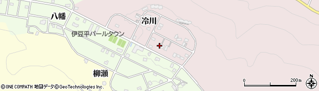 静岡県伊豆市冷川1146周辺の地図