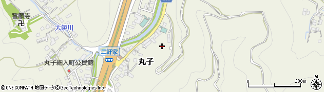 静岡県静岡市駿河区丸子周辺の地図