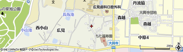 愛知県知多市大興寺平井257周辺の地図