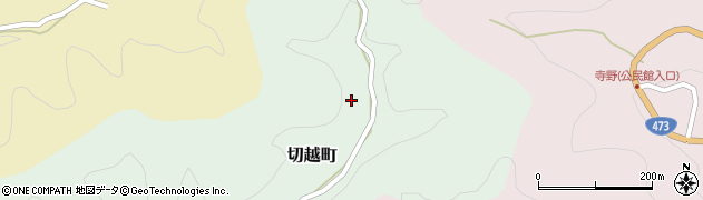 愛知県岡崎市切越町（中ノ坪）周辺の地図