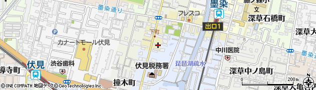 京都府京都市伏見区西桝屋町1042周辺の地図
