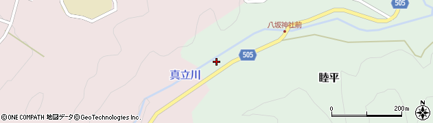 愛知県新城市睦平（下貝津）周辺の地図