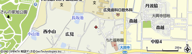 愛知県知多市大興寺平井262周辺の地図