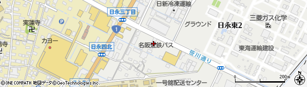 名阪近鉄バス株式会社　三重支店周辺の地図