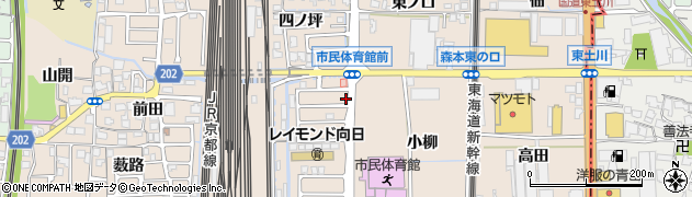 勝山隆商店周辺の地図
