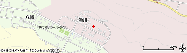 静岡県伊豆市冷川1276周辺の地図