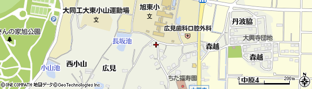 愛知県知多市大興寺平井270周辺の地図