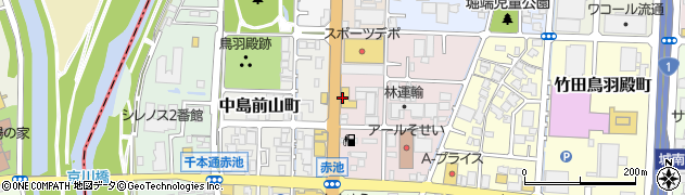 快活CLUB京都南インター店周辺の地図