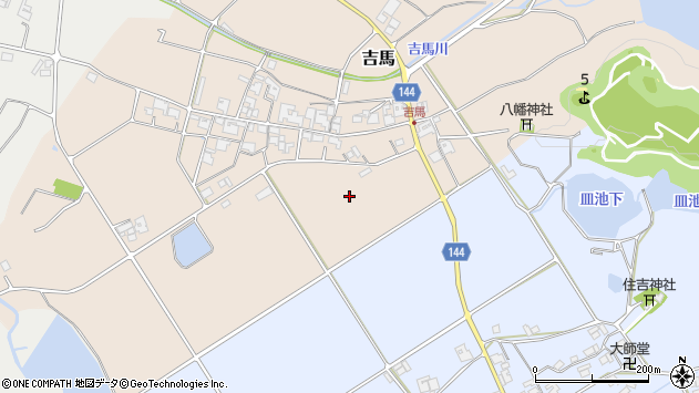 〒673-1475 兵庫県加東市吉馬の地図