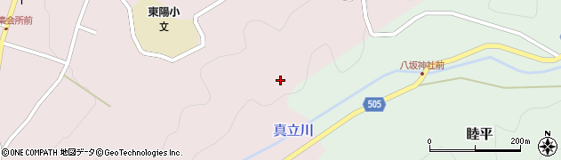 愛知県新城市大野（勝負坂）周辺の地図
