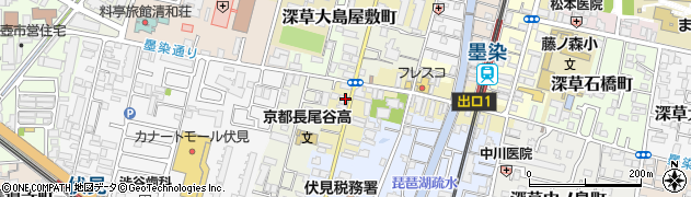 京都府京都市伏見区西桝屋町1048周辺の地図