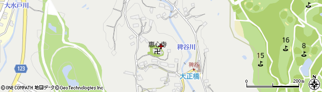 滋賀県甲賀市甲南町稗谷周辺の地図