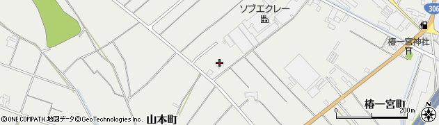 三重県鈴鹿市椿一宮町周辺の地図