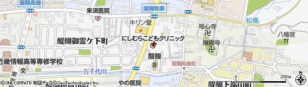 京都府京都市伏見区醍醐和泉町周辺の地図