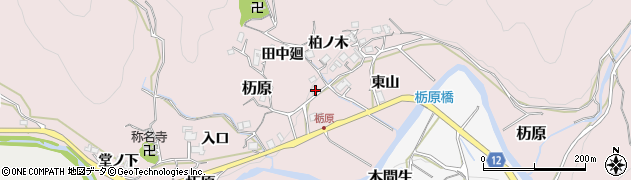 兵庫県川辺郡猪名川町杤原1周辺の地図